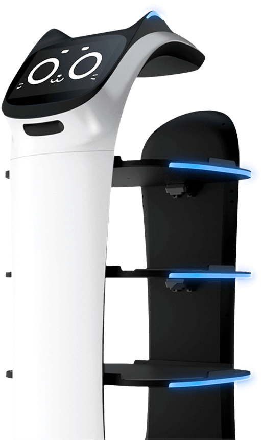 ネコ型配膳ロボット
