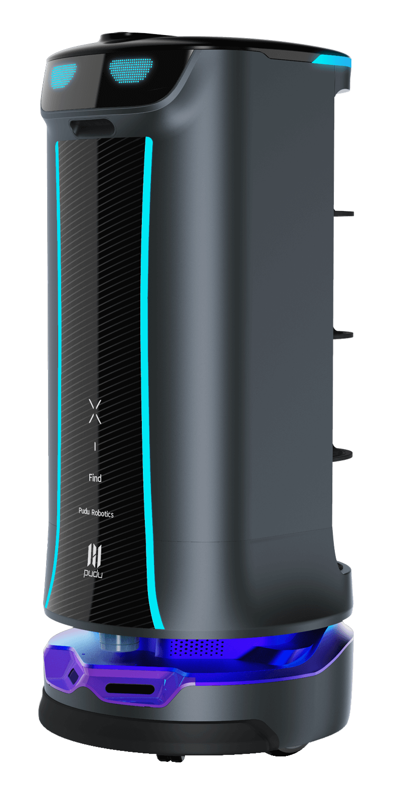 呼び出し機能付き配送ロボット